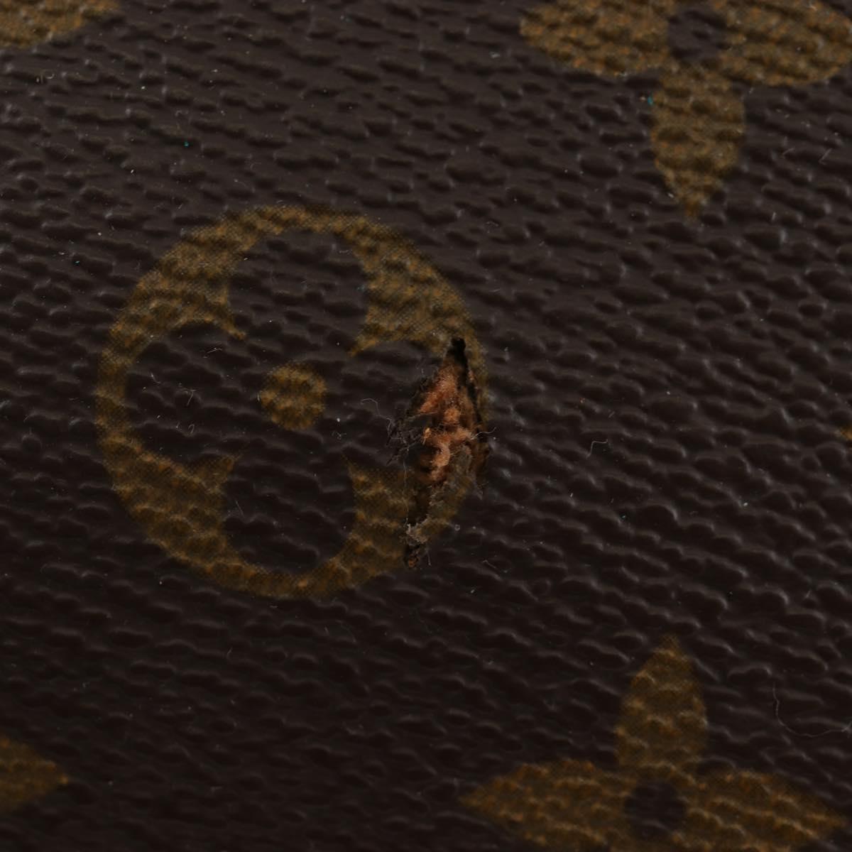 LOUIS VUITTON Monogram Keepall Bandouliere 60 Boston Bag M41412 LV Auth 186675