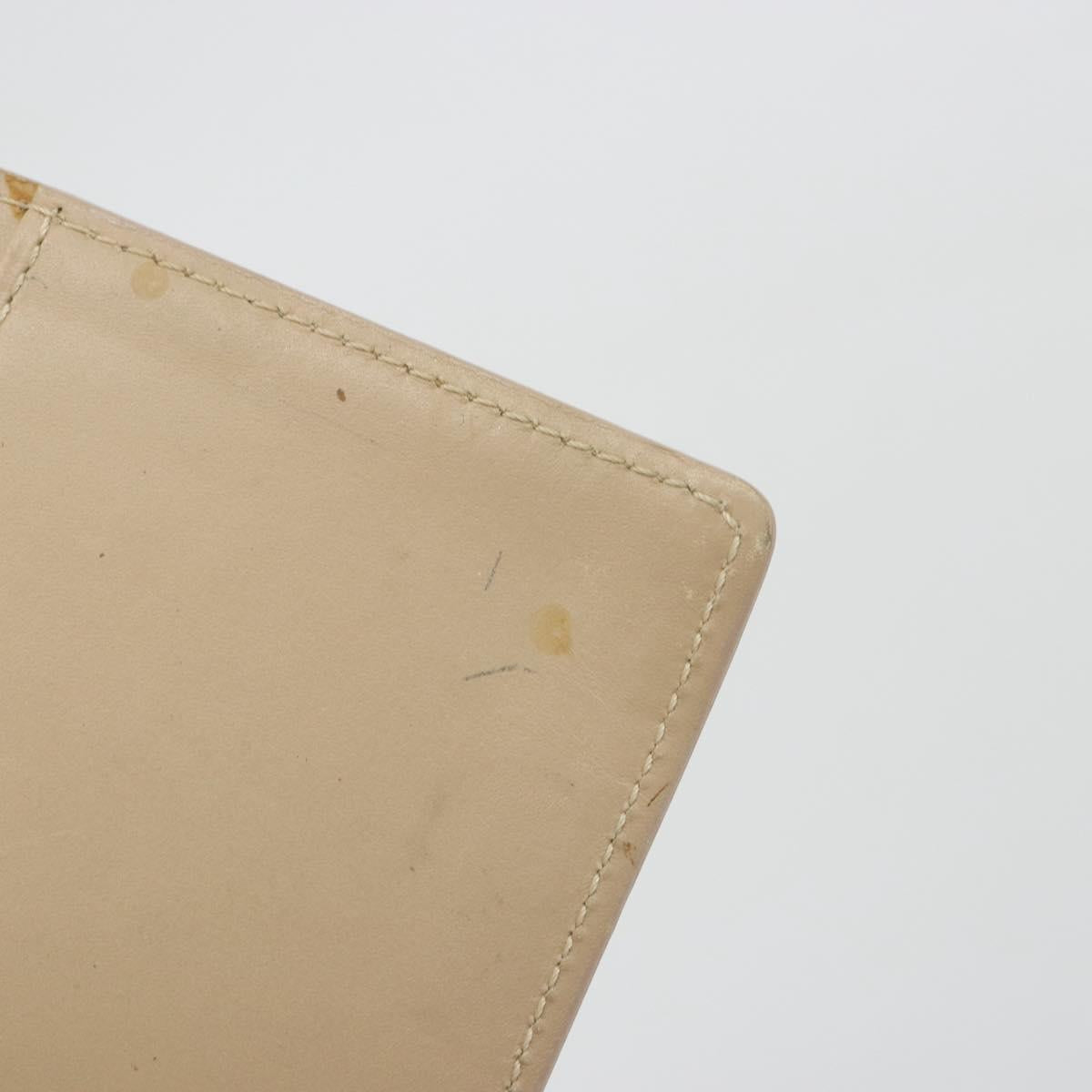 LOUIS VUITTON Monogram Vernis Agenda PM Cover Beige R21001 LV Auth 186685SM