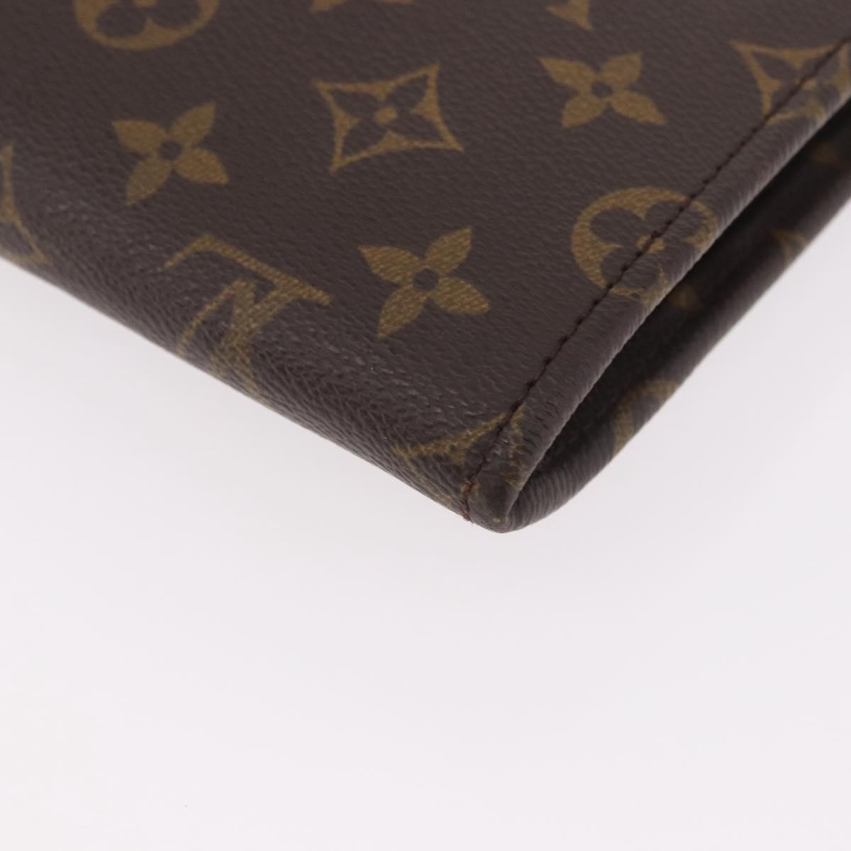 LOUIS VUITTON Monogram Posh Documents Briefcase M53457 LV Auth 186690