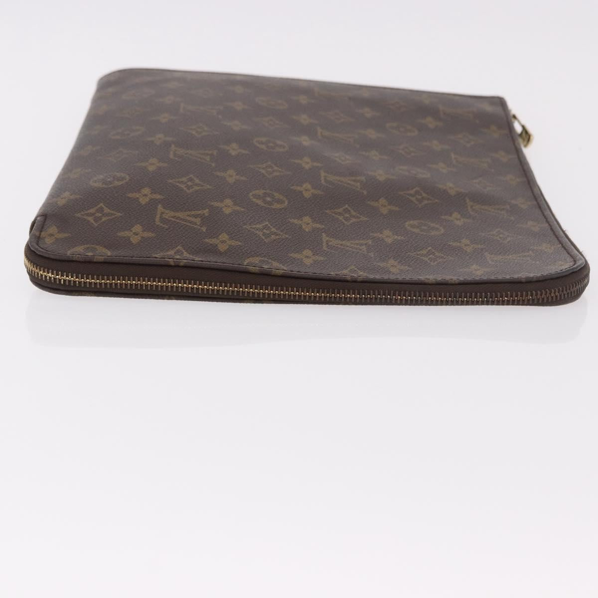 LOUIS VUITTON Monogram Posh Documents Briefcase M53457 LV Auth 186690