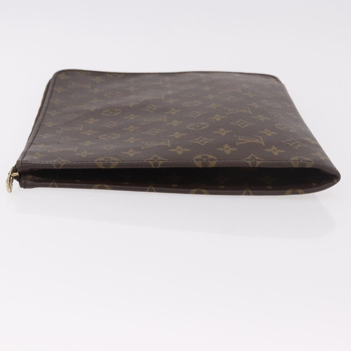 LOUIS VUITTON Monogram Posh Documents Briefcase M53457 LV Auth 186690