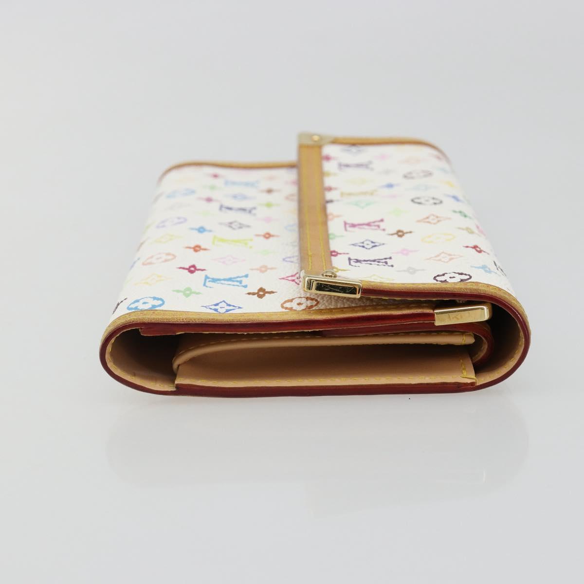 LOUIS VUITTON Multicolor Porte Tresor International Wallet M92659 Auth 186700A