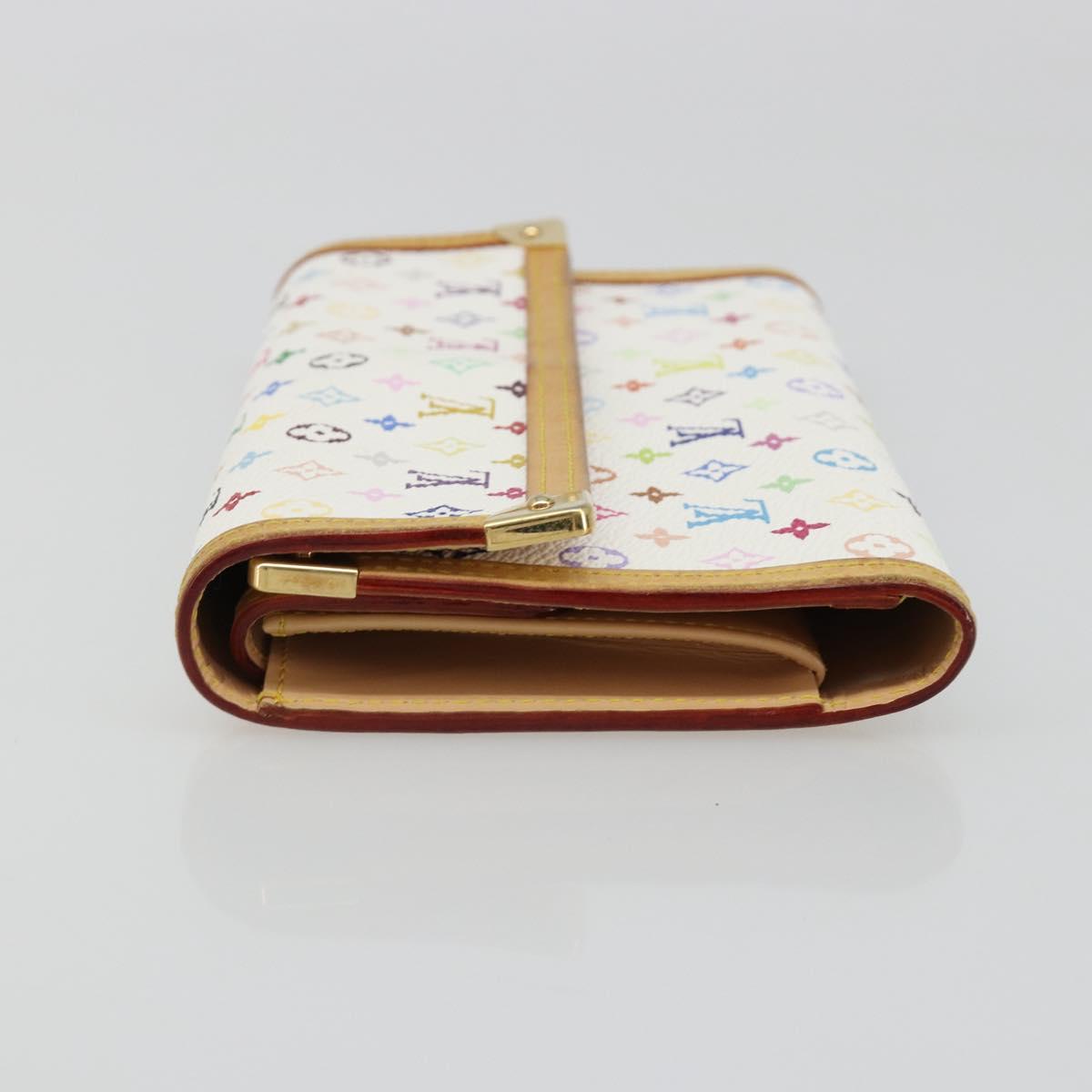 LOUIS VUITTON Multicolor Porte Tresor International Wallet M92659 Auth 186700A
