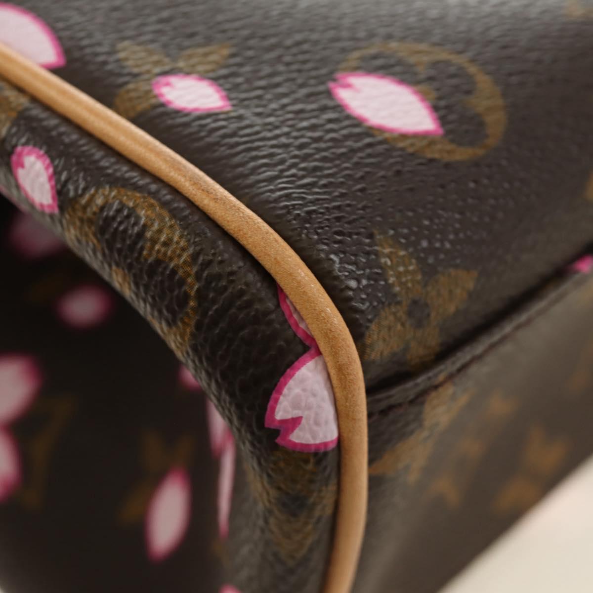 LOUIS VUITTON Monogram Cherry Blossom Sac Retro PM Bag M92012 LV Auth 186707SAM