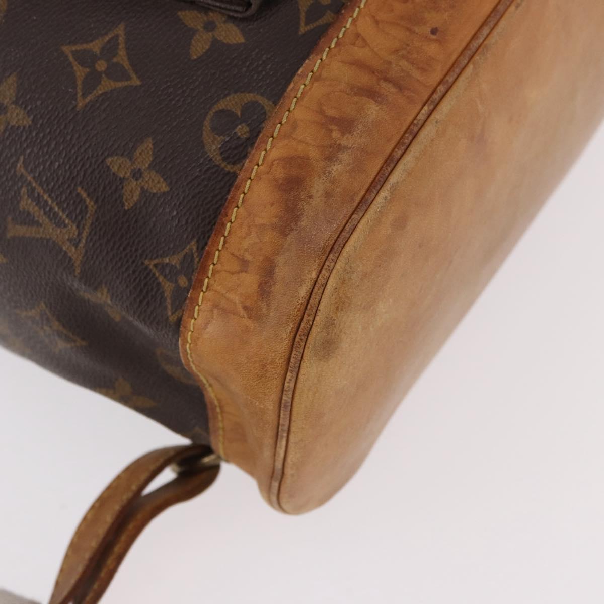 LOUIS VUITTON Monogram Montsouris MM Backpack M51136 LV Auth 186812