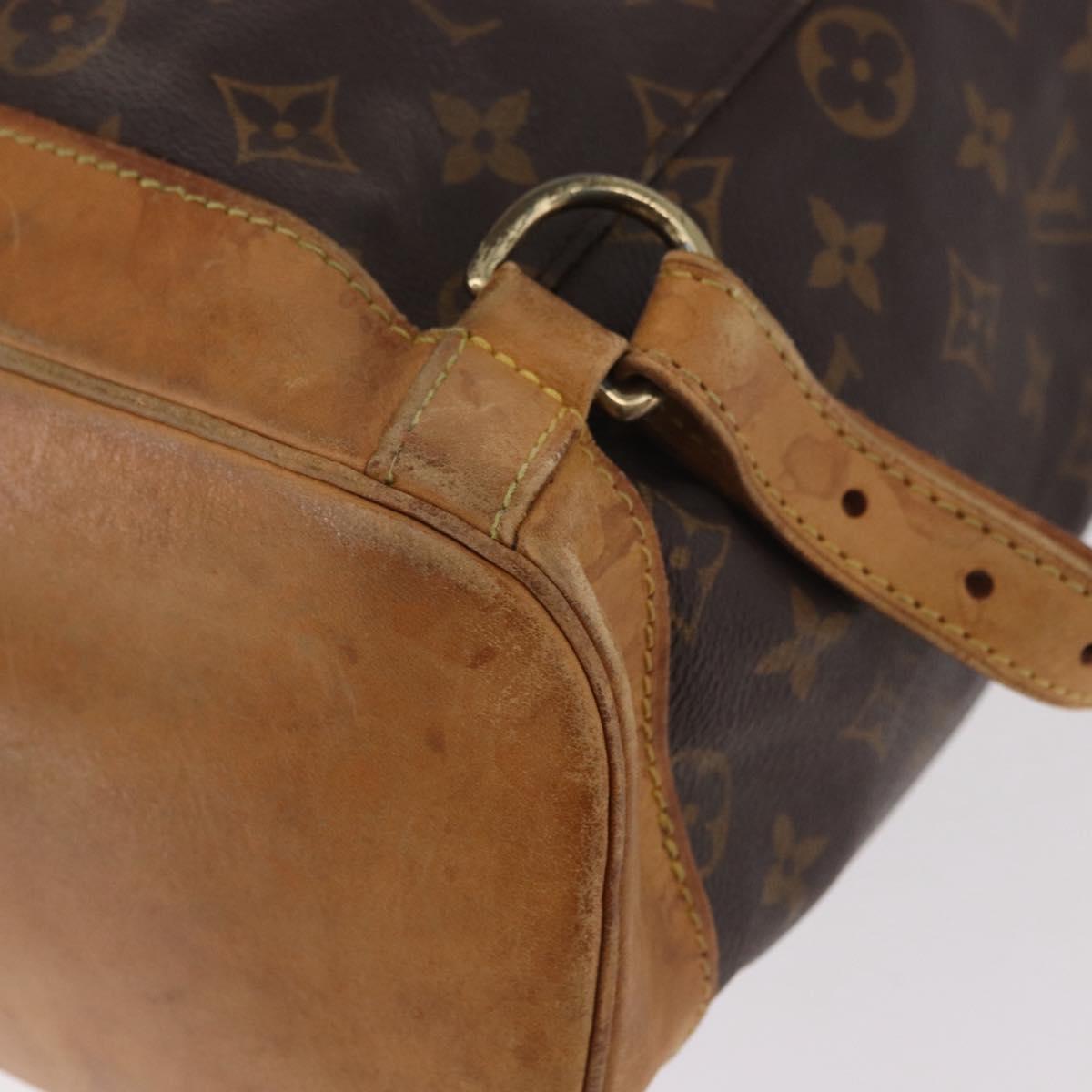 LOUIS VUITTON Monogram Montsouris MM Backpack M51136 LV Auth 186812