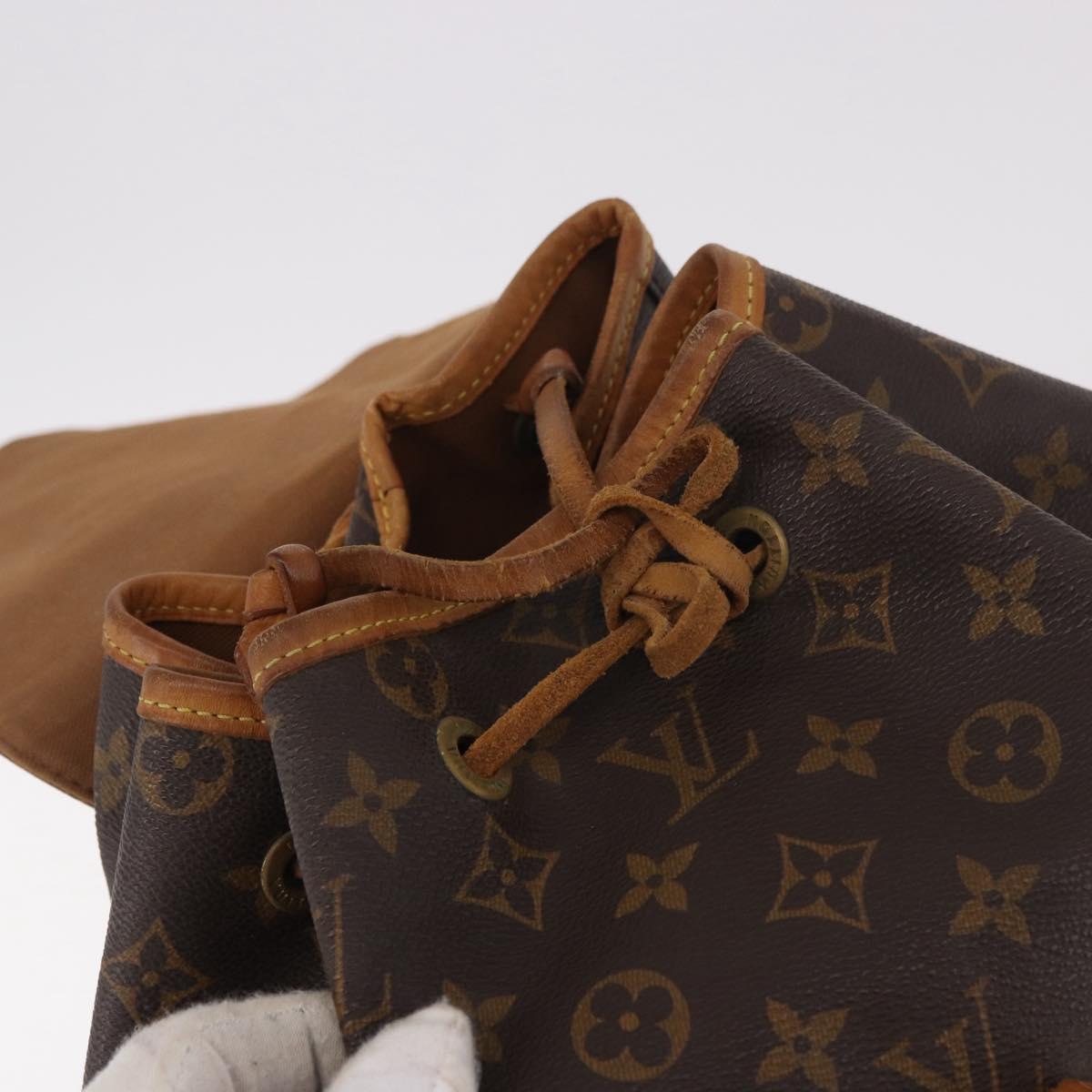 LOUIS VUITTON Monogram Montsouris MM Backpack M51136 LV Auth 186812