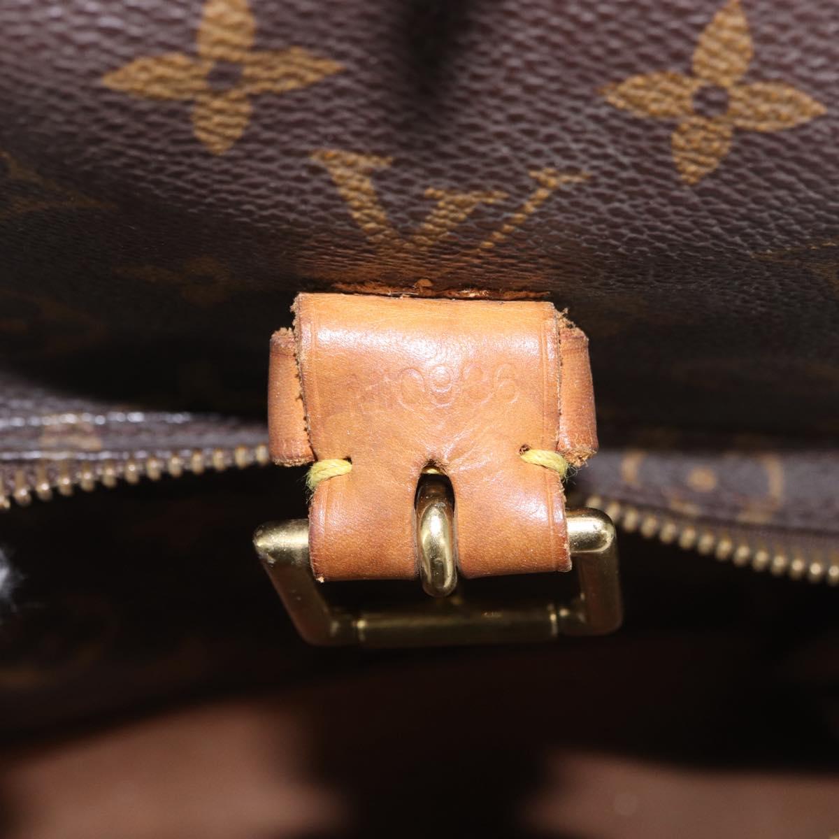 LOUIS VUITTON Monogram Montsouris MM Backpack M51136 LV Auth 186812