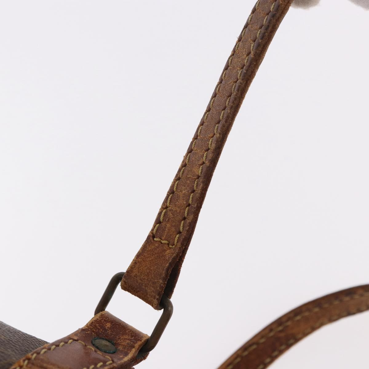 LOUIS VUITTON Monogram Sac Souple 35 Boston Bag M41626 LV Auth 186821