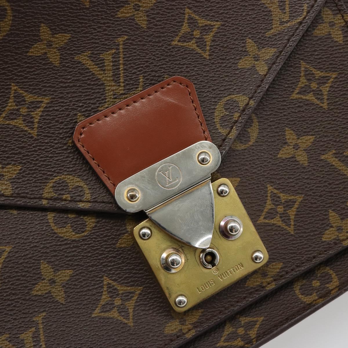 LOUIS VUITTON Monogram Monceau 26 Shoulder Bag M51187 LV Auth 186852