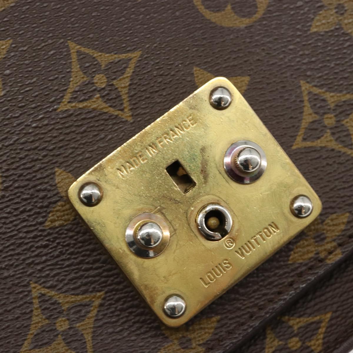 LOUIS VUITTON Monogram Monceau 26 Shoulder Bag M51187 LV Auth 186852