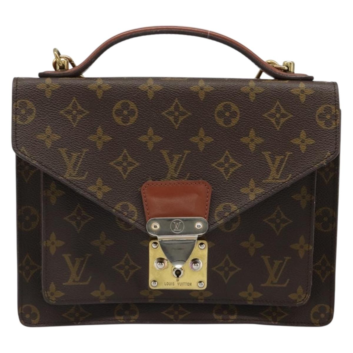 LOUIS VUITTON Monogram Monceau 26 Shoulder Bag M51187 LV Auth 186852