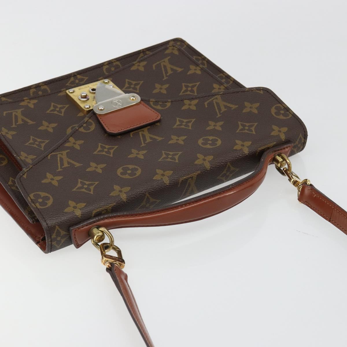 LOUIS VUITTON Monogram Monceau 26 Shoulder Bag M51187 LV Auth 186852