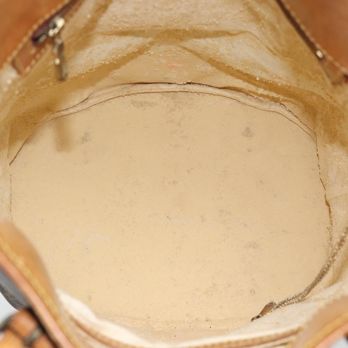 LOUIS VUITTON Monogram Bucket GM Shoulder Bag M42236 LV Auth 186861