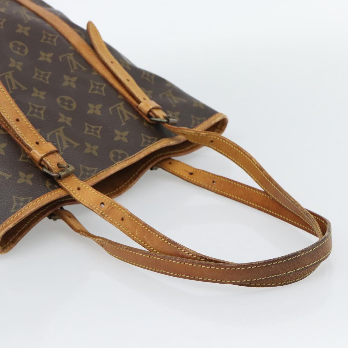 LOUIS VUITTON Monogram Bucket GM Shoulder Bag M42236 LV Auth 186861