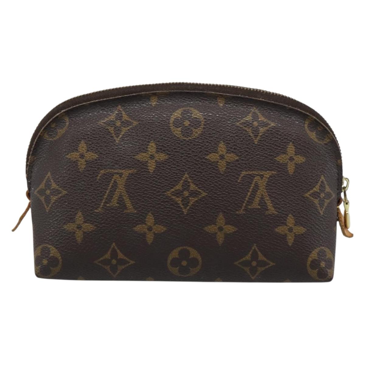 LOUIS VUITTON Monogram Pochette Cosmetic PM Pouch M43998 LV Auth 186863