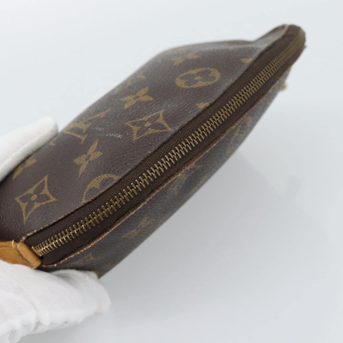LOUIS VUITTON Monogram Pochette Cosmetic PM Pouch M43998 LV Auth 186863
