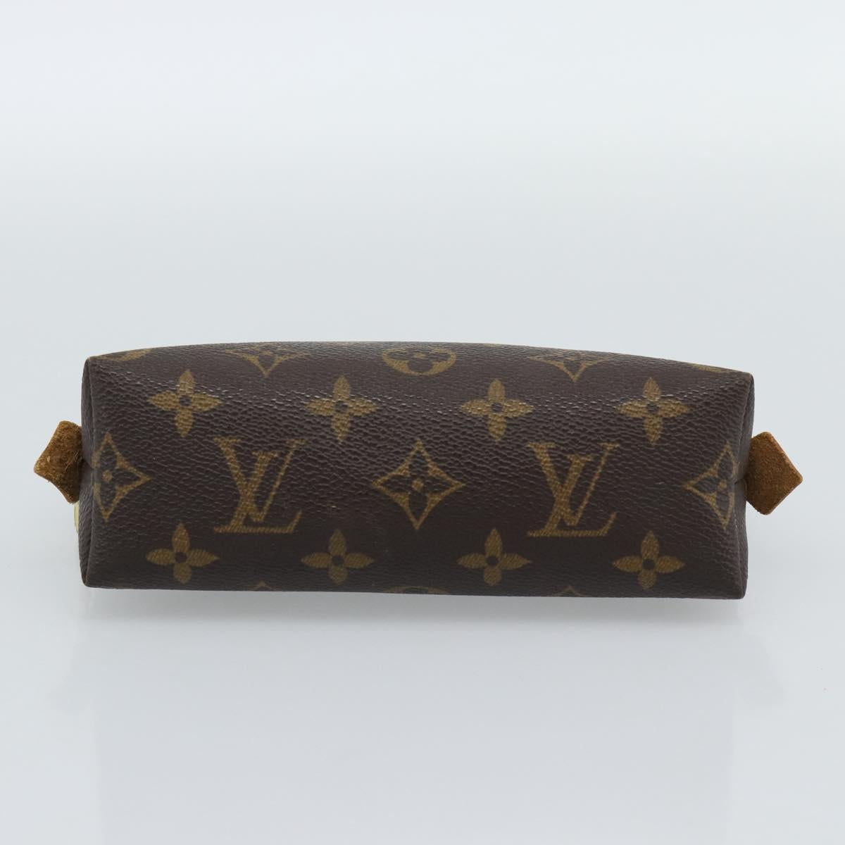 LOUIS VUITTON Monogram Pochette Cosmetic PM Pouch M43998 LV Auth 186863