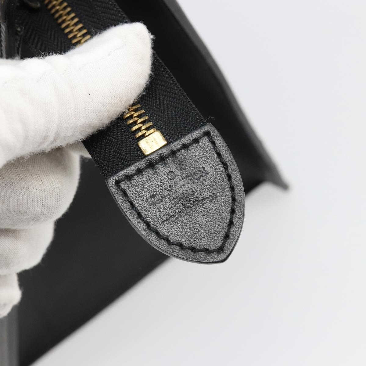 LOUIS VUITTON Epi Riviera Hand Bag Black M48182 LV Auth 186869