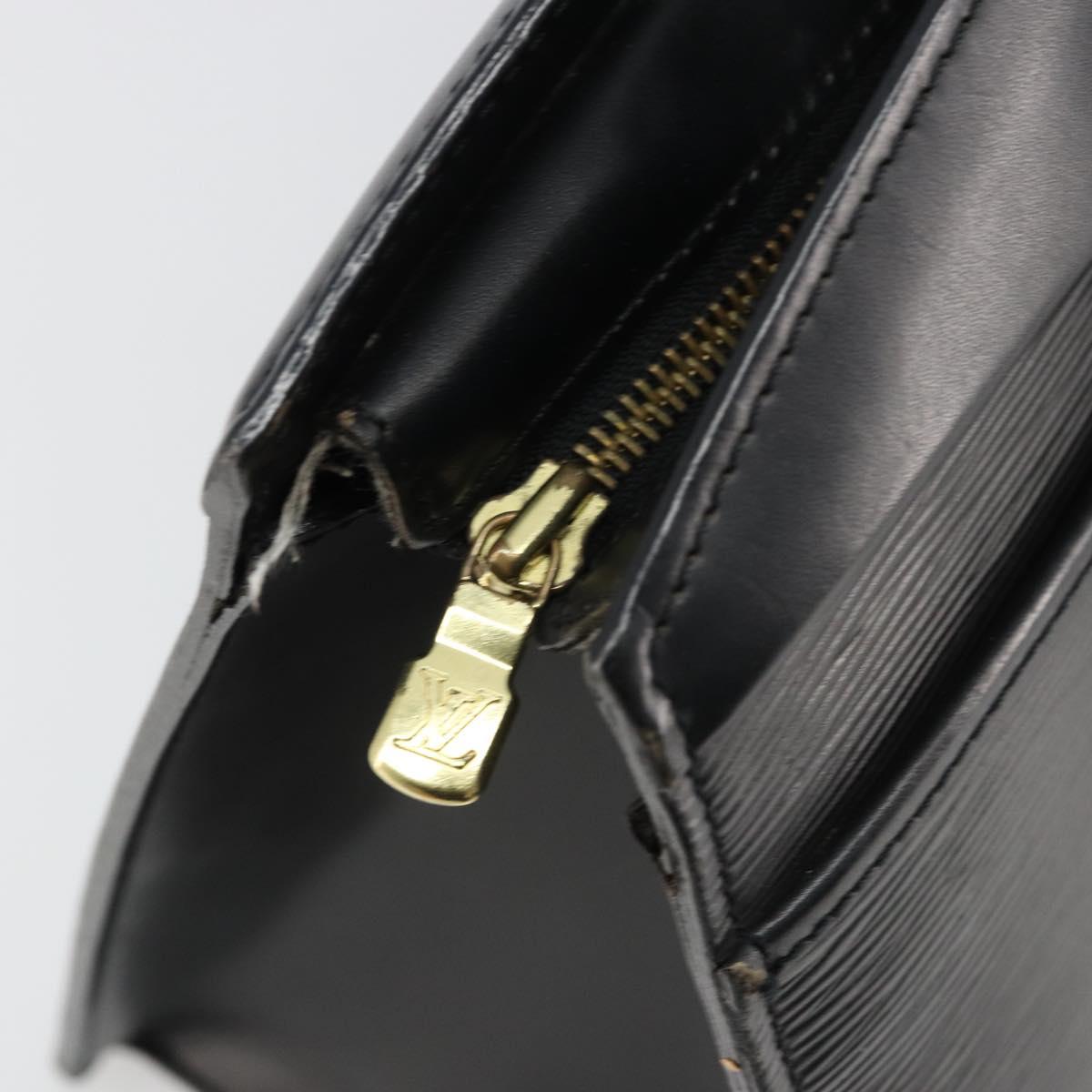 LOUIS VUITTON Epi Riviera Hand Bag Black M48182 LV Auth 186869