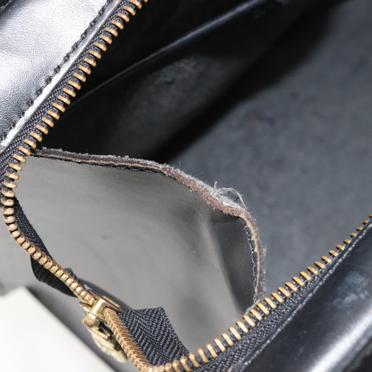 LOUIS VUITTON Epi Riviera Hand Bag Black M48182 LV Auth 186869