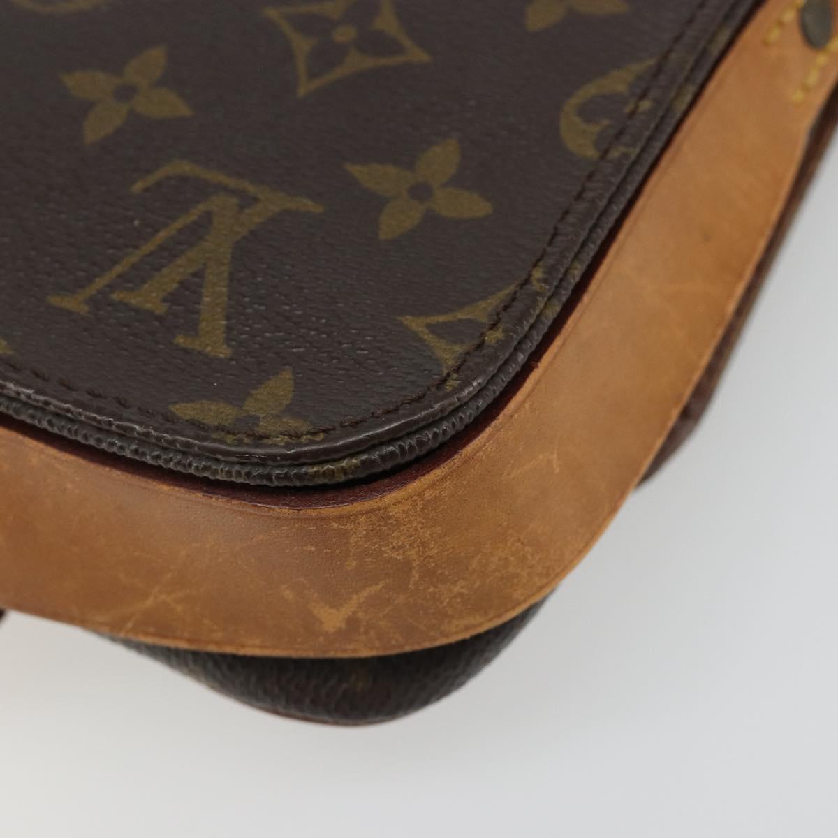 LOUIS VUITTON Monogram Cartouchiere PM Shoulder Bag M51254 LV Auth 186874