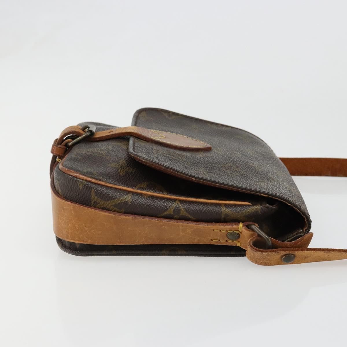 LOUIS VUITTON Monogram Cartouchiere PM Shoulder Bag M51254 LV Auth 186874