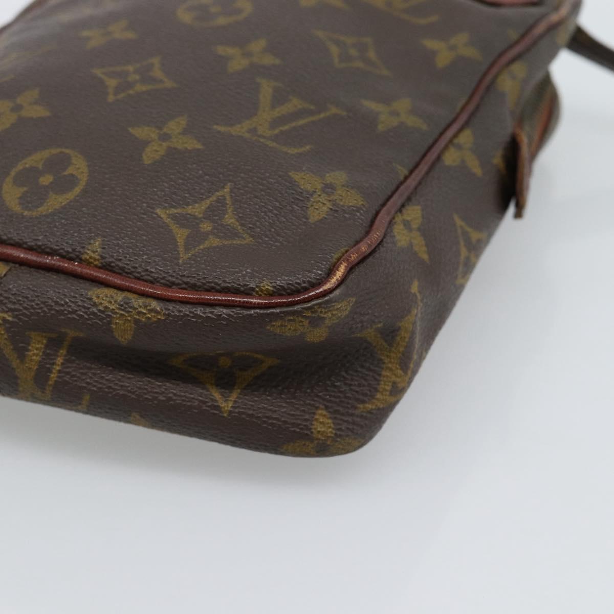 LOUIS VUITTON Monogram Danube Shoulder Bag Vintage M45266 LV Auth 186881