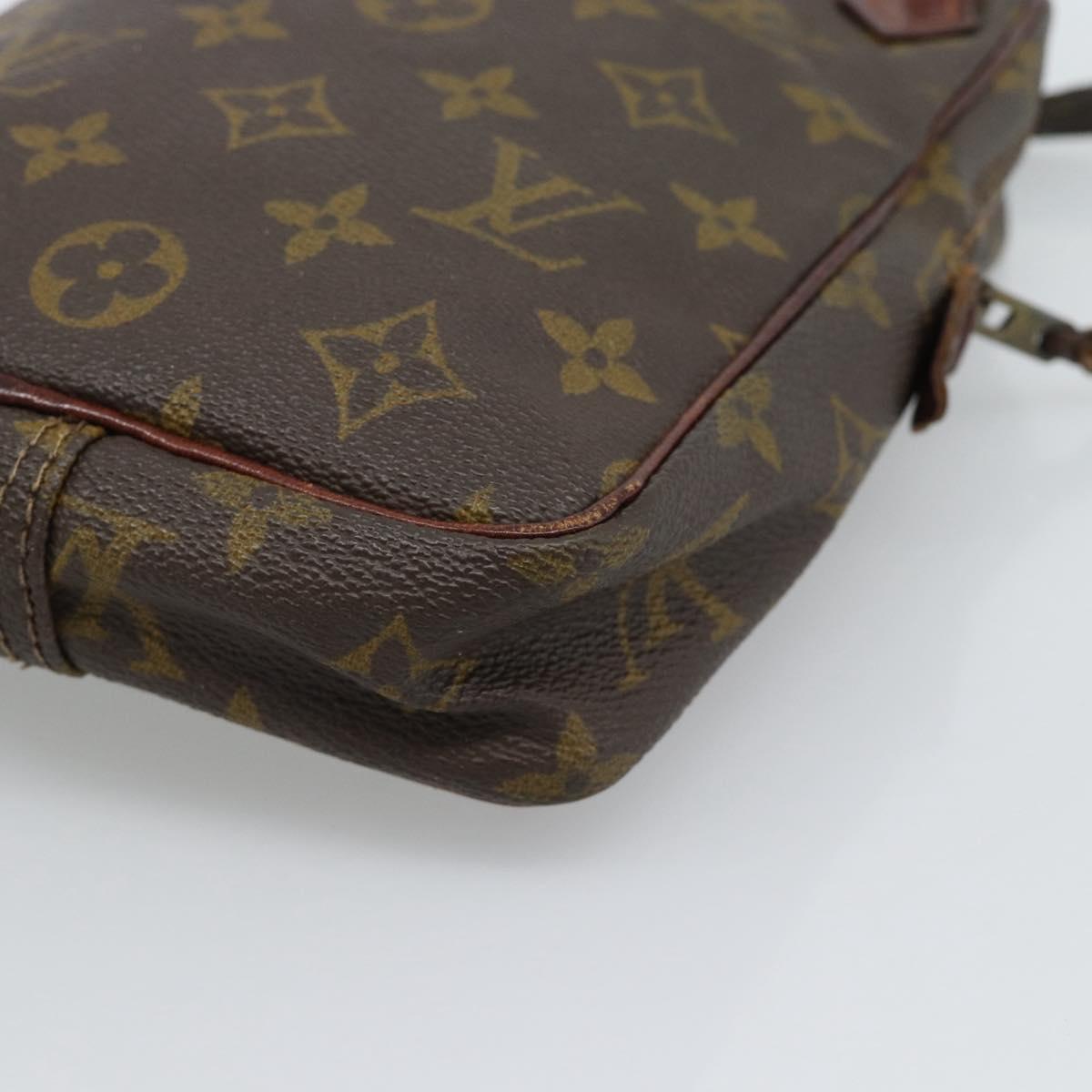 LOUIS VUITTON Monogram Danube Shoulder Bag Vintage M45266 LV Auth 186881