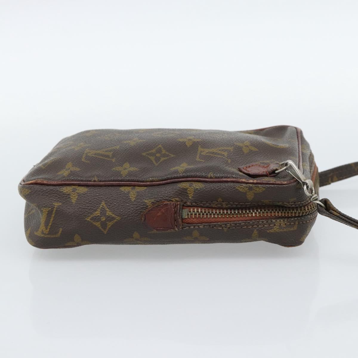 LOUIS VUITTON Monogram Danube Shoulder Bag Vintage M45266 LV Auth 186881
