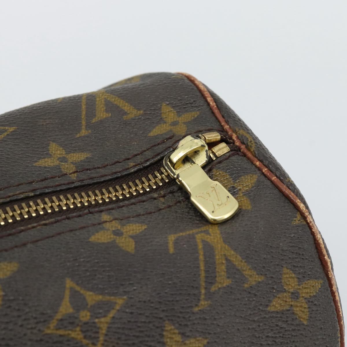 LOUIS VUITTON Monogram Papillon 30 Hand Bag M51385 LV Auth 186887