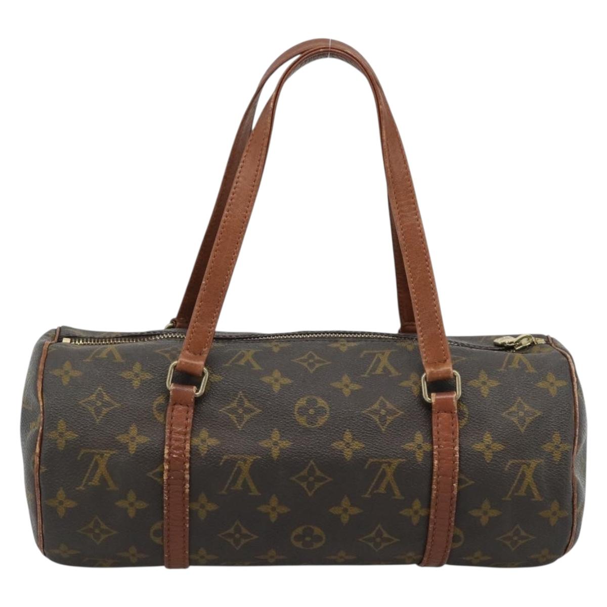 LOUIS VUITTON Monogram Papillon 30 Hand Bag M51385 LV Auth 186887