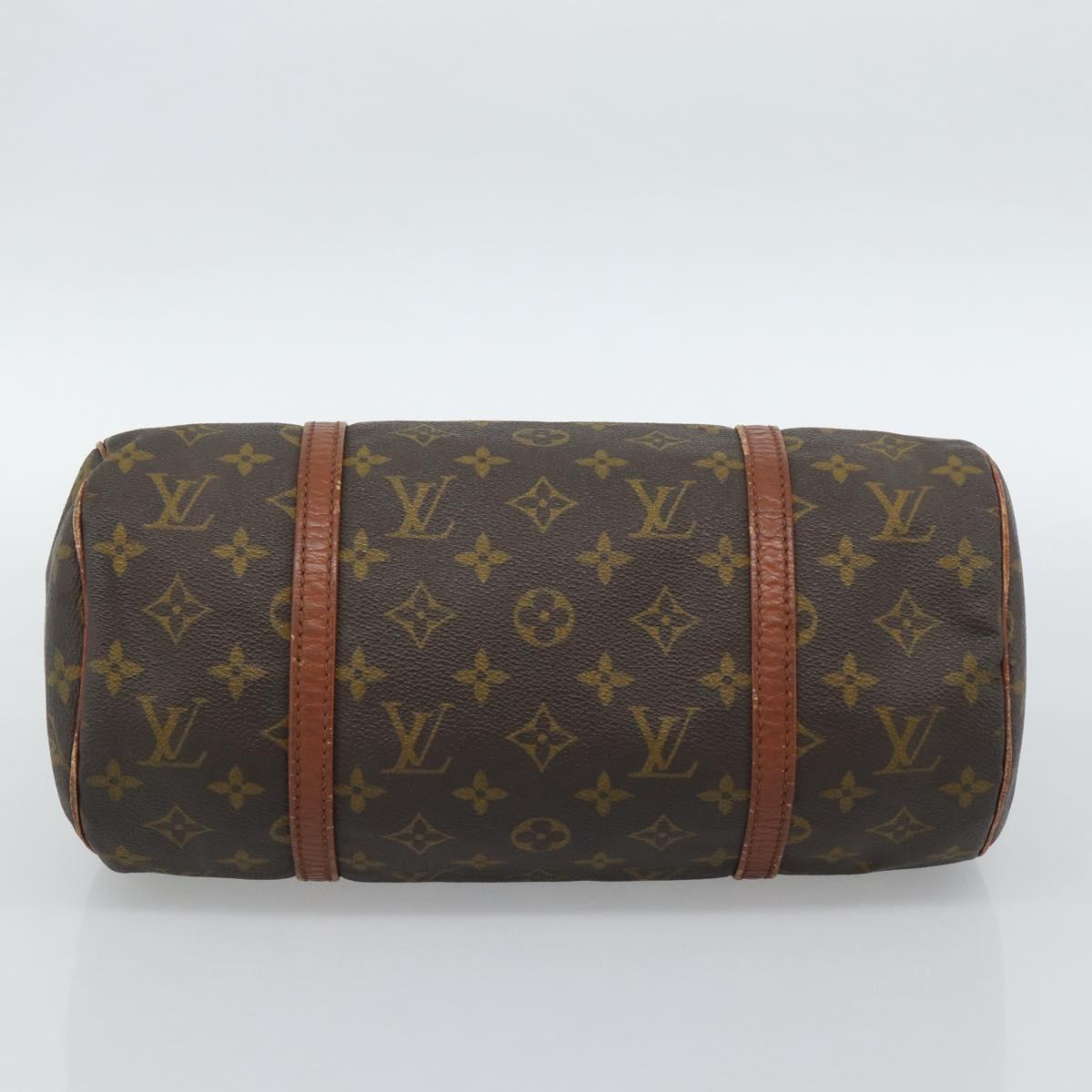 LOUIS VUITTON Monogram Papillon 30 Hand Bag M51385 LV Auth 186887