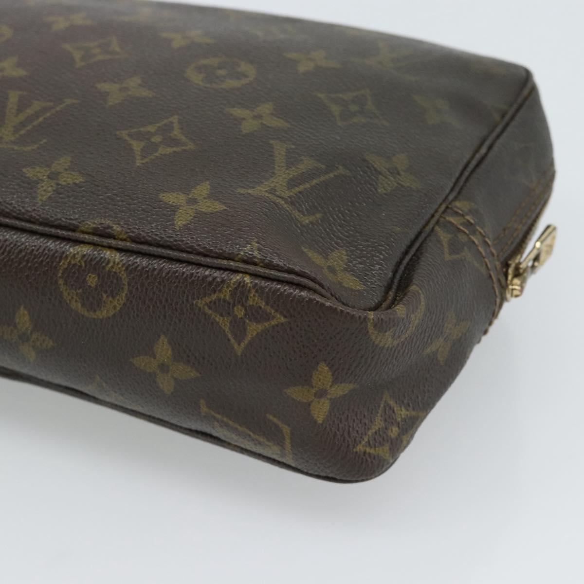LOUIS VUITTON Monogram Trousse Toilette 23 Clutch Bag M47524 LV Auth 186888