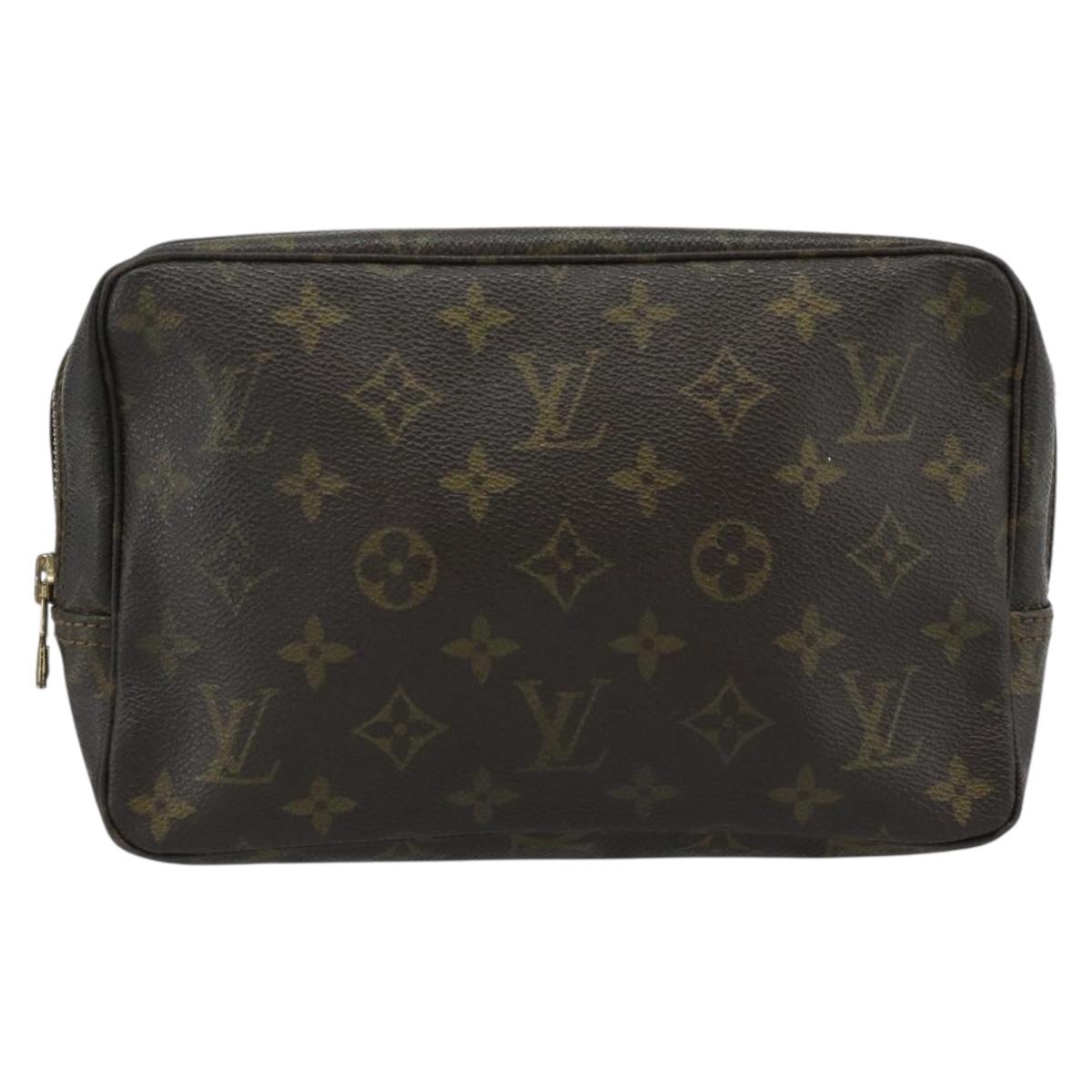 LOUIS VUITTON Monogram Trousse Toilette 23 Clutch Bag M47524 LV Auth 186888