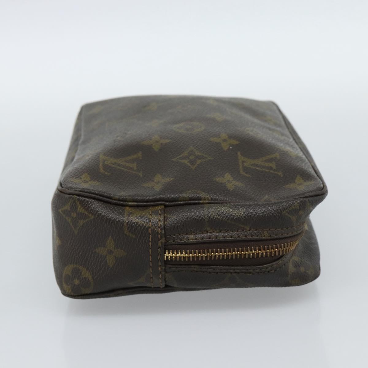 LOUIS VUITTON Monogram Trousse Toilette 23 Clutch Bag M47524 LV Auth 186888