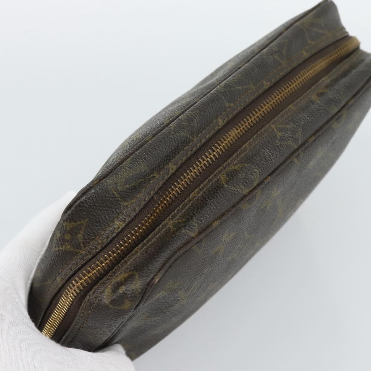LOUIS VUITTON Monogram Trousse Toilette 23 Clutch Bag M47524 LV Auth 186888