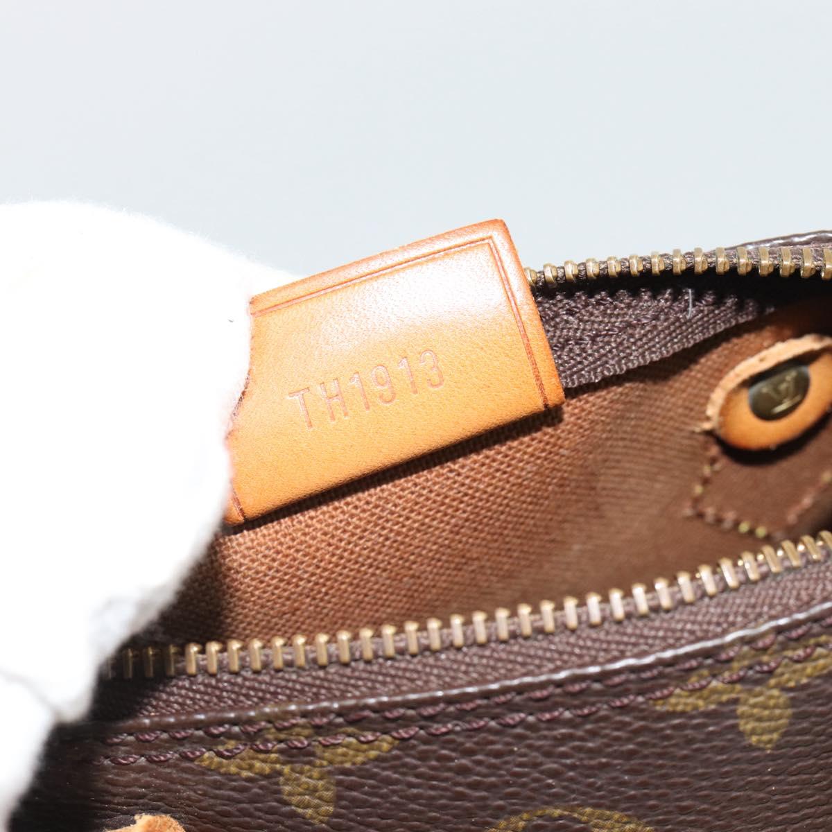 LOUIS VUITTON Monogram Mini Speedy Hand Bag M41534 LV Auth 186889