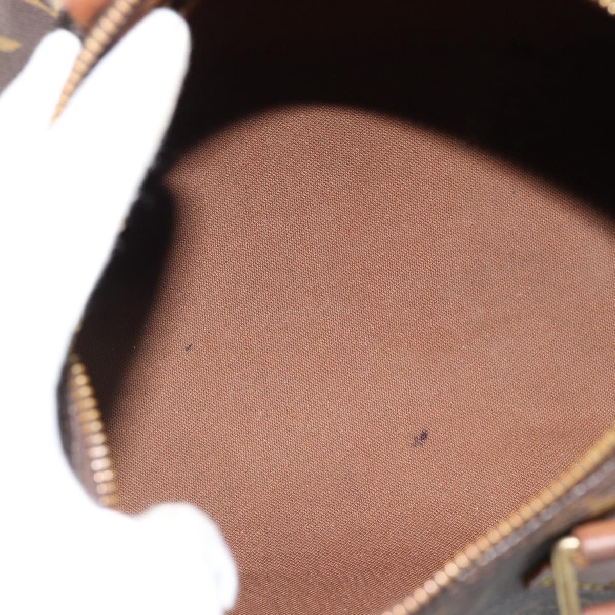 LOUIS VUITTON Monogram Speedy 25 Hand Bag M41528 LV Auth 186893