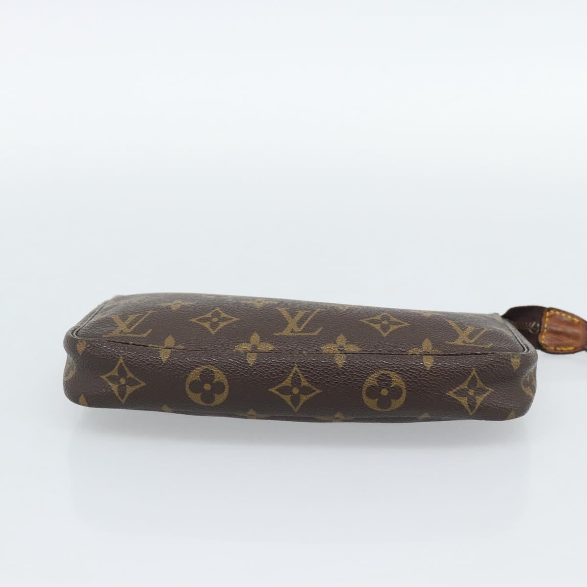 LOUIS VUITTON Monogram Pochette Accessoires Accessory Pouch M51980 Auth 186901