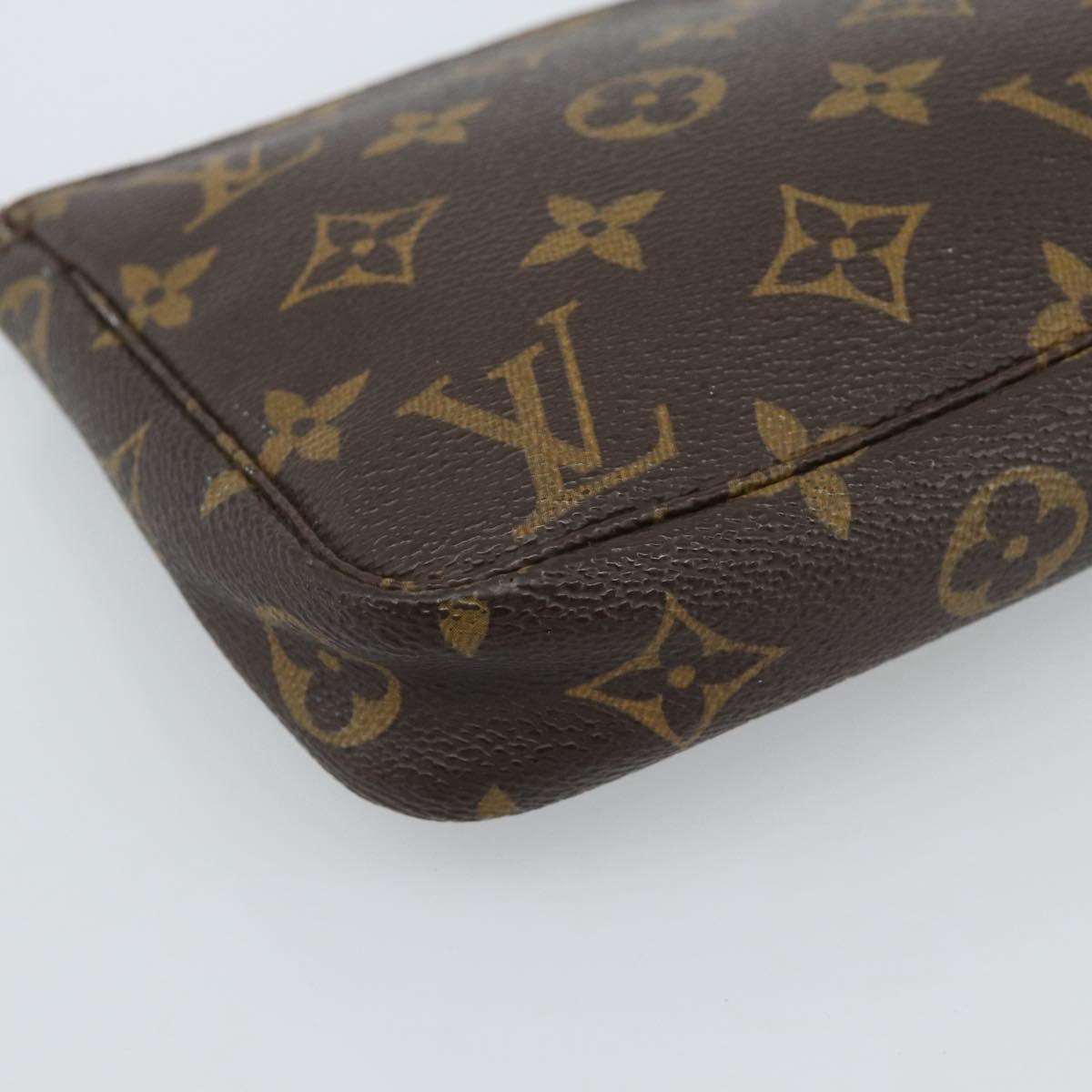 LOUIS VUITTON Monogram Pochette Accessoires Accessory Pouch M51980 Auth 186901