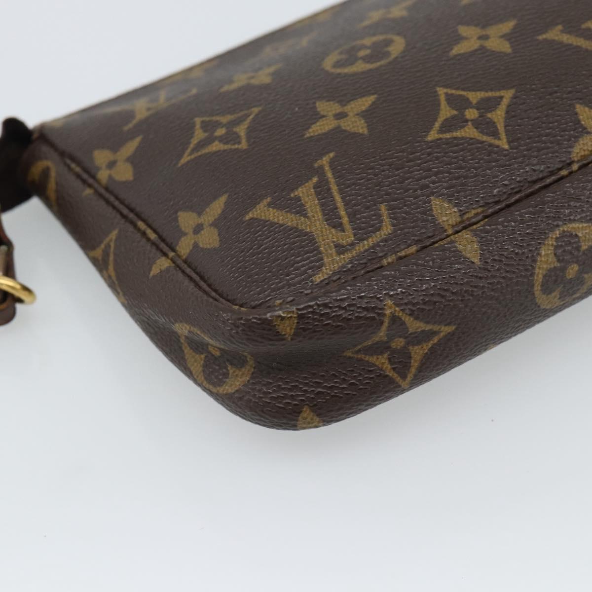 LOUIS VUITTON Monogram Pochette Accessoires Accessory Pouch M51980 Auth 186901
