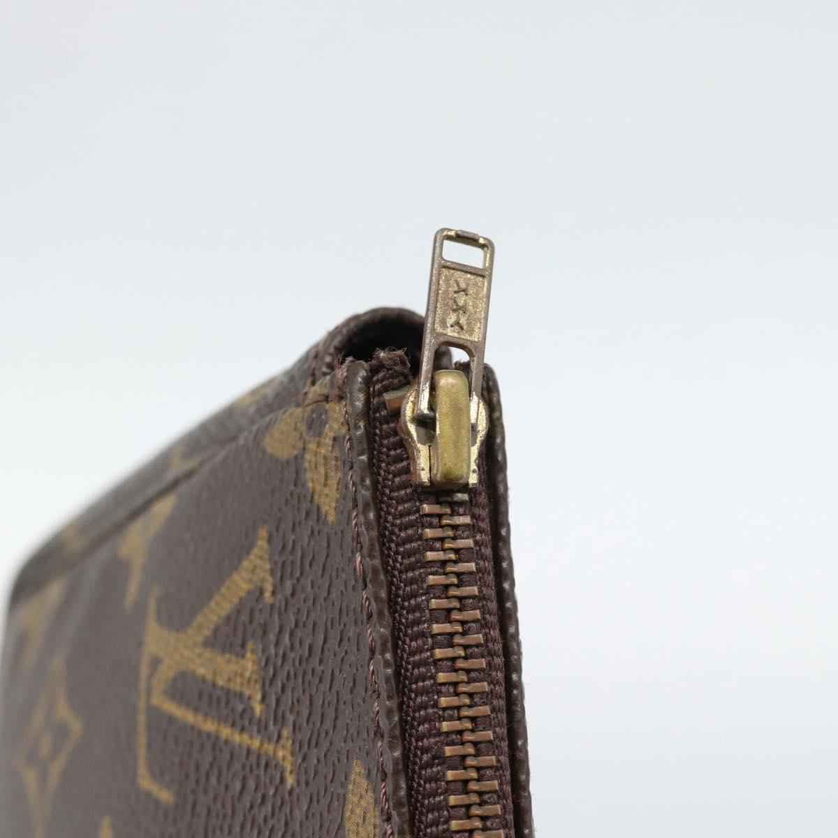 LOUIS VUITTON Monogram Pochette Accessoires Accessory Pouch M51980 Auth 186901