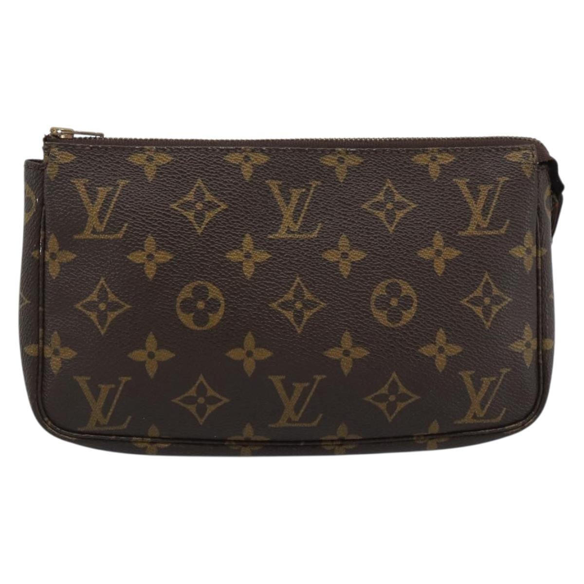 LOUIS VUITTON Monogram Pochette Accessoires Accessory Pouch M51980 Auth 186901