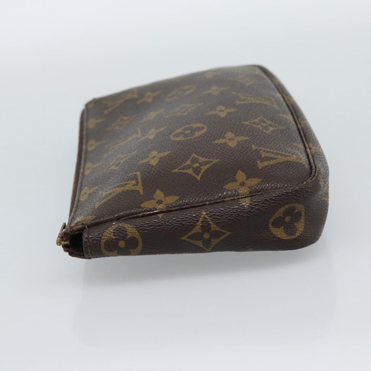 LOUIS VUITTON Monogram Pochette Accessoires Accessory Pouch M51980 Auth 186901