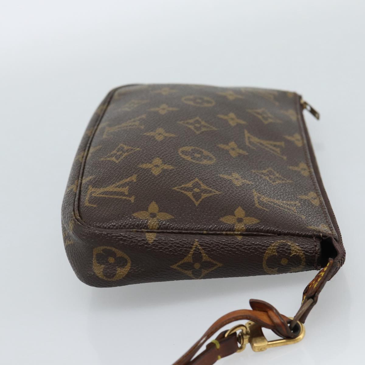 LOUIS VUITTON Monogram Pochette Accessoires Accessory Pouch M51980 Auth 186901