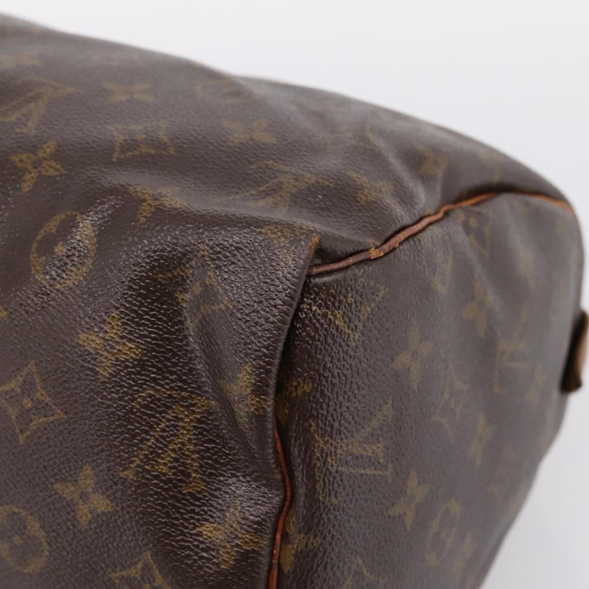 LOUIS VUITTON Monogram Speedy 30 Hand Bag M41526 LV Auth 186972