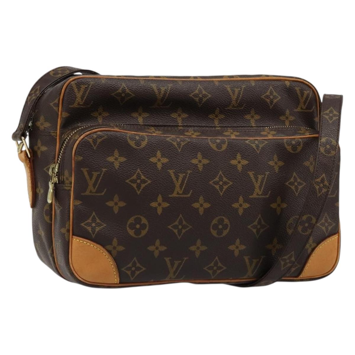 LOUIS VUITTON Monogram Nile Shoulder Bag M45244 LV Auth 187002SAV