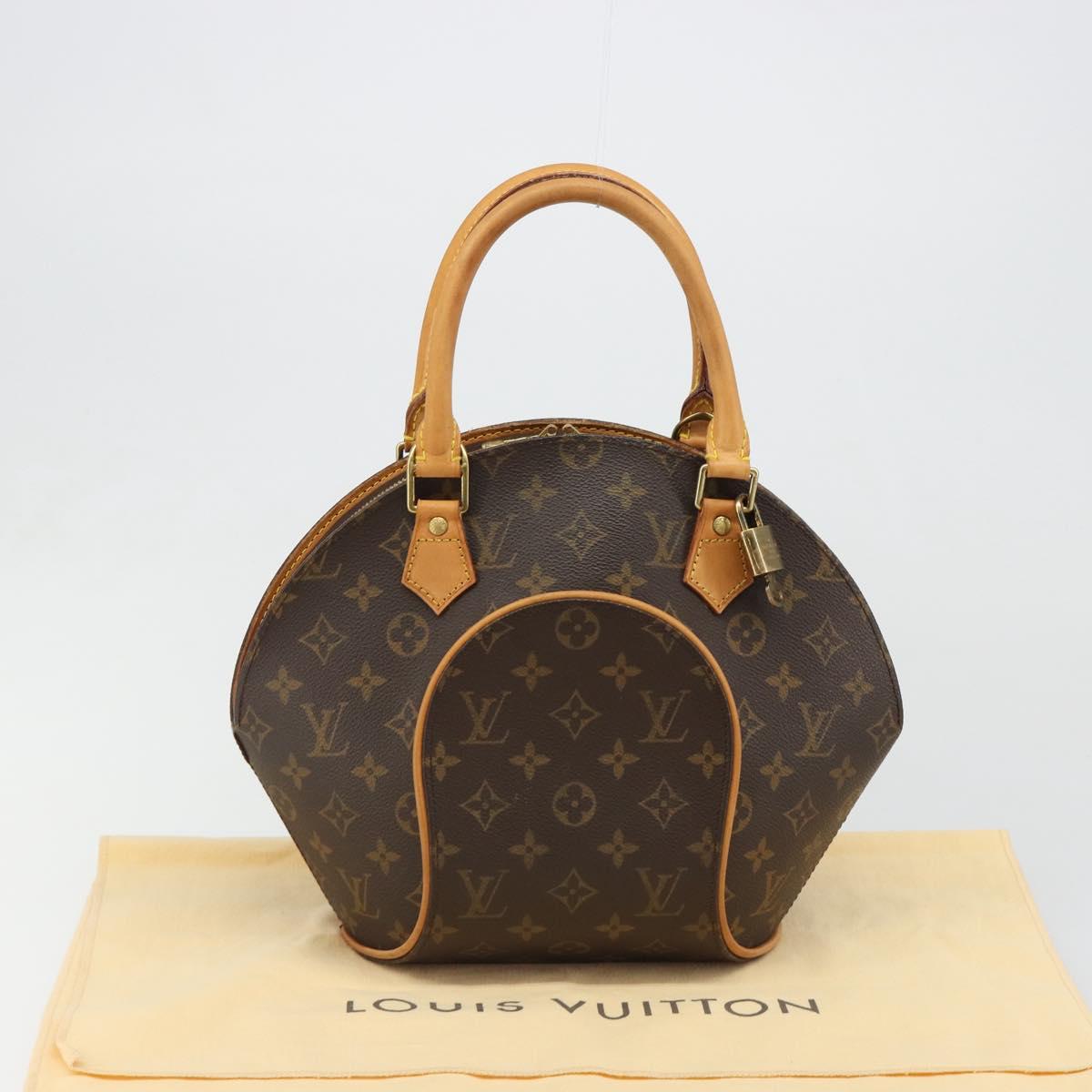 LOUIS VUITTON Monogram Ellipse PM Hand Bag M51127 LV Auth 187005A