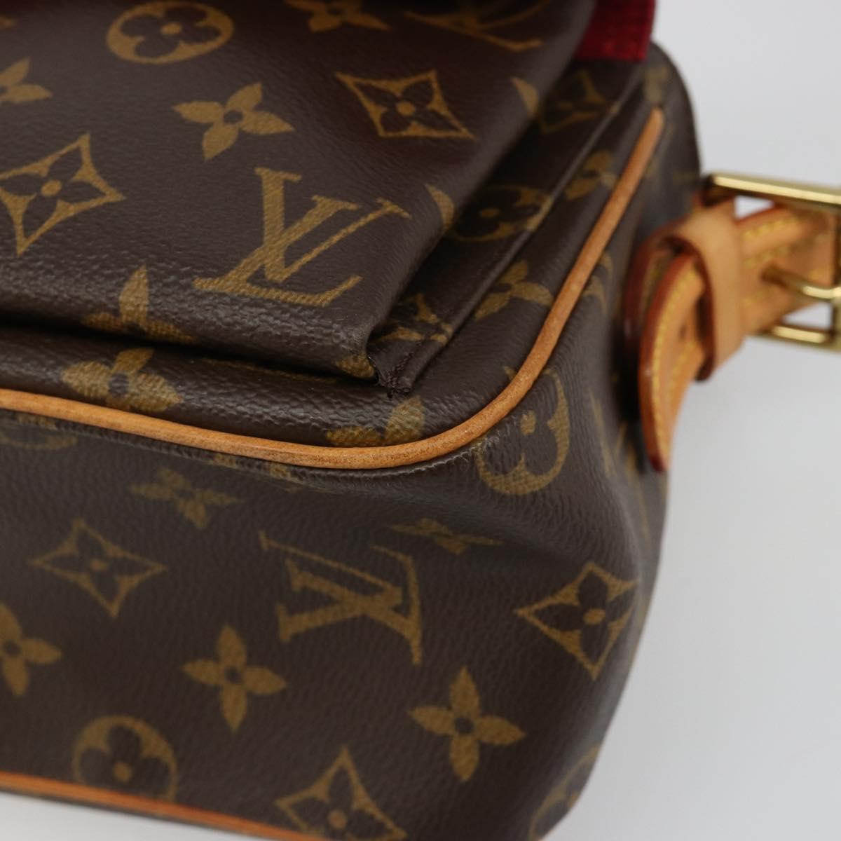 LOUIS VUITTON Monogram Viva Cite MM Shoulder Bag M51164 LV Auth 187006SAM